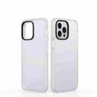 For iPhone 14 Pro Dunjia Series TPU + PC Shockproof Phone Case(White) - 1