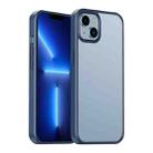 iPAKY Shockproof PC + TPU Protective Phone Case For iPhone 14 Max(Blue) - 1