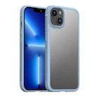 For iPhone 14 iPAKY Shockproof PC + TPU Protective Phone Case (Yuanfeng Blue) - 1