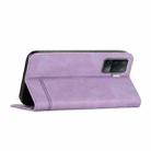 For OPPO A94 4G Strong Magnetic Leather Case(Purple) - 4