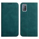 For OPPO A52 / A72 / A92 Strong Magnetic Leather Case(Green) - 1