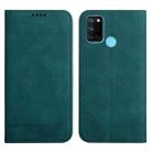 For Realme 7i Strong Magnetic Leather Case(Green) - 1