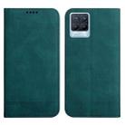 For Realme 8 4G / 8 Pro Strong Magnetic Leather Case(Green) - 1