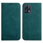 For Realme 9 Pro+ Strong Magnetic Leather Case(Green) - 1