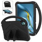 For Huawei MatePad Pro 10.8 2021 EVA Shockproof Tablet Case with Holder(Black) - 1