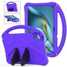 For Huawei MatePad Pro 10.8 2021 EVA Shockproof Tablet Case with Holder(Purple) - 1