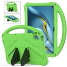 For Huawei MatePad Pro 10.8 2021 EVA Shockproof Tablet Case with Holder(Green) - 1