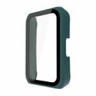 For Huawei Band 7/6 / Honor Band 7/6 Universal PC+ Toughened Film Fully Enclosed Protective Watch Case(Green) - 1