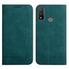 For Huawei P Smart 2020 Strong Magnetic Leather Case(Green) - 1
