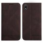 For Huawei Y5 2019 Strong Magnetic Leather Case(Brown) - 1