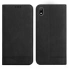 For Huawei Y5 2019 Strong Magnetic Leather Case(Black) - 1