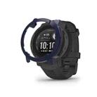 For Garmin Instinct 2 PC Frame Half-pack Watch Case(Ink Blue) - 1