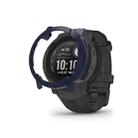 For Garmin Instinct 2S PC Frame Half-pack Watch Case(Ink Blue) - 1