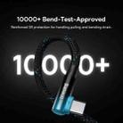 Baseus MVP Series 2 100W USB to USB-C / Type-C Mobile Game Elbow Fast Charge Data Cable, Length:2m(Black Blue) - 5
