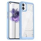 For Nothing Phone 1 Colorful Series Acrylic + TPU Phone Case(Blue) - 1