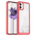 For Nothing Phone 1 Colorful Series Acrylic + TPU Phone Case(Red) - 1