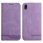 For Xiaomi Redmi 7A Strong Magnetic Leather Case(Purple) - 1