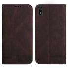 For Xiaomi Redmi 7A Strong Magnetic Leather Case(Brown) - 1