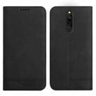 For Xiaomi Redmi 8 / 8A Strong Magnetic Leather Case(Black) - 1