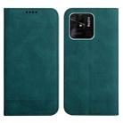 For Xiaomi Redmi 10C Strong Magnetic Leather Case(Green) - 1