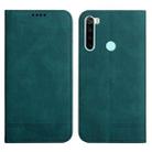 For Xiaomi Redmi Note 8 Strong Magnetic Leather Case(Green) - 1