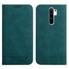 For Xiaomi Redmi Note 8 Pro Strong Magnetic Leather Case(Green) - 1