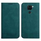 For Xiaomi Redmi Note 9 Strong Magnetic Leather Case(Green) - 1