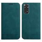 For Xiaomi Redmi Note 11 4G Strong Magnetic Leather Case(Green) - 1
