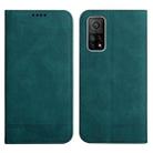 For Xiaomi Mi 10T Strong Magnetic Leather Case(Green) - 1