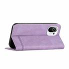 For Xiaomi Mi 11 Strong Magnetic Leather Case(Purple) - 4