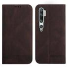For Xiaomi Mi CC9 Pro Strong Magnetic Leather Case(Brown) - 1