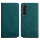 For Xiaomi Mi Note 10 Lite Strong Magnetic Leather Case(Green) - 1