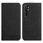 For Xiaomi Mi Note 10 Lite Strong Magnetic Leather Case(Black) - 1