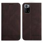 For Xiaomi Poco X3 GT Strong Magnetic Leather Case(Brown) - 1
