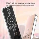 Remote Control TPU Protective Case For Xiaomi Double Button with Voice Button(White) - 2