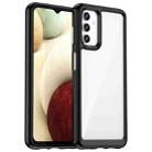 For Samsung Galaxy A13 5G Colorful Series Acrylic + TPU Phone Case(Black) - 1