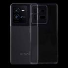 For vivo iQOO 10 Pro Ultra-thin Transparent TPU Phone Case - 1