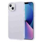 For iPhone 14 Plus Gold Version Frosted Back Shockproof Phone Case (Silver) - 1