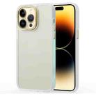 For iPhone 14 Pro Gold Version Frosted Back Shockproof Phone Case(Gold) - 1