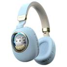 B4 RGB Cartoon Stereo Headset Wireless Bluetooth Headphones (Blue) - 1