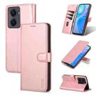 For vivo Y77 5G AZNS Skin Feel Calf Texture Flip Leather Phone Case(Rose Gold) - 1