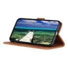 For Asus Zenfone 9 / Zenfone 10 KHAZNEH Retro Texture Leather Phone Case(Brown) - 5