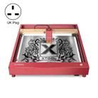 XTOOL D1 Pro-5W High Accuracy DIY Laser Engraving & Cutting Machine, Plug Type:UK Plug(Golden Red) - 1