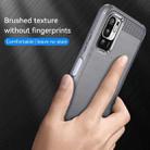 For Xiaomi Poco M3 Pro 5G Brushed Texture Carbon Fiber TPU Phone Case(Grey) - 3