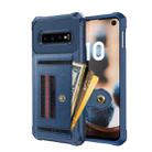 For Samsung Galaxy S10e ZM06 Card Bag TPU + Leather Phone Case(Blue) - 1