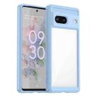 For Google Pixel 7 5G Colorful Series Acrylic + TPU Phone Case(Blue) - 1