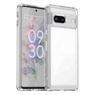 For Google Pixel 7 5G Colorful Series Acrylic + TPU Phone Case(Transparent) - 1