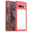 For Google Pixel 7 Pro 5G Colorful Series Acrylic + TPU Phone Case(Red) - 1