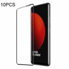 10 PCS For Xiaomi 12S Ultra DUX DUCIS 0.33mm 9H Medium Alumina Tempered Glass Film(Black) - 1