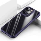 iPAKY Shockproof PC + TPU Protective Phone Case For iPhone 14 Pro(Purple) - 1